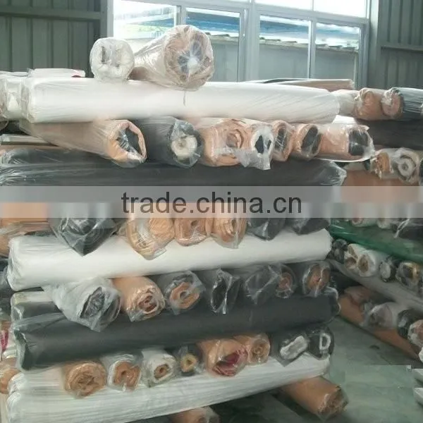 Pu Artificial Leather for Shoe Lining Stocklot photo-3