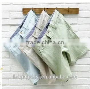 Hot 100% Cotton Cheap Light Color Casual Half Pants for Men photo-5