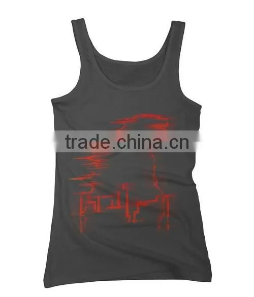China Wholesale Custom Printing 100 Cotton Sublimation Tank Top Women photo-5