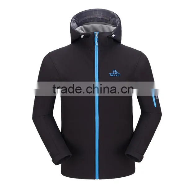 OEM/ODM Custom Design Embroidered Logo Softshell Jacket photo-4