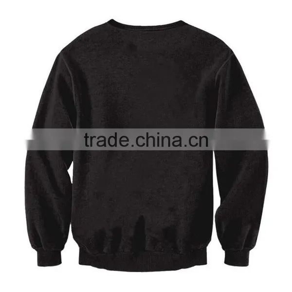 3D Sublimation Printing Wholesale Custom Crewneck Factory Sweatshirt Women photo-3