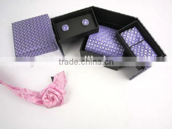2017 Yili Fashion Woven Silk Mens Ties Set photo-2