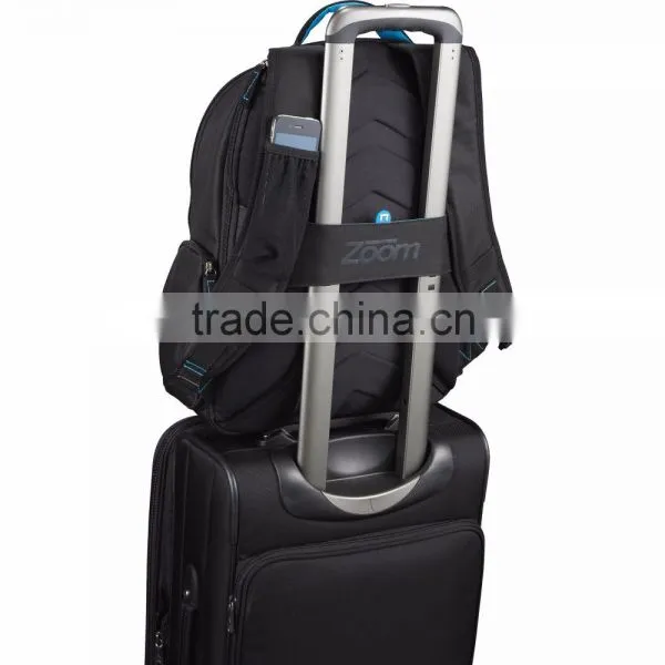 Zoom DayTripper 15" Computer Backpack - Has a Zippered Nylex-lined Padded IPad Pocket and Comes With Your Logo. photo-4