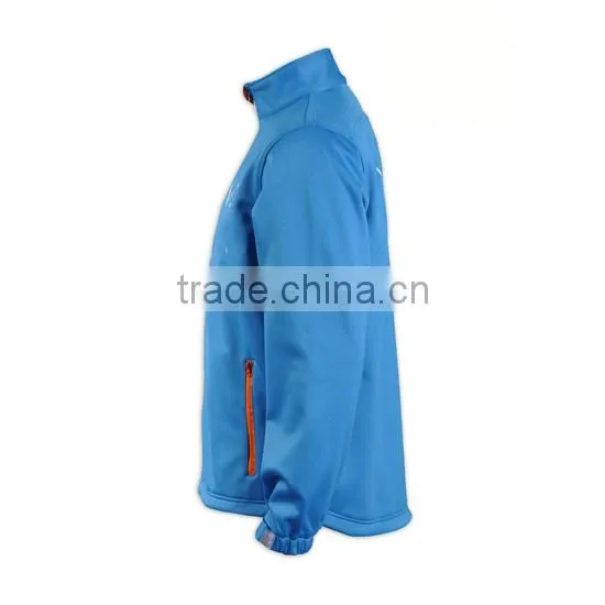 Oeko-Tex Standard Wholesale 100% Polyester Blank Cheap Softshell Jacket photo-3