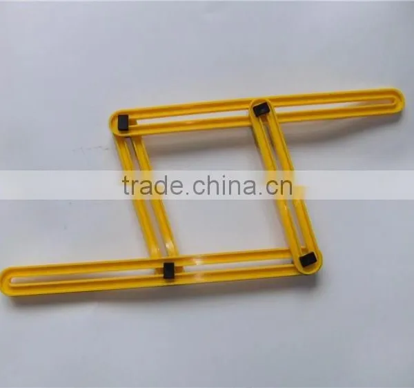 Angle Template Tool Multi-Angle Measuring Ruler General Tools for Carpenter, Measures All Angles for All Surfaces photo-3