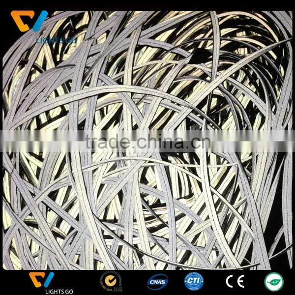 High Light Frequency Plastic PVC Reflective Piping With Reflective Rope photo-4