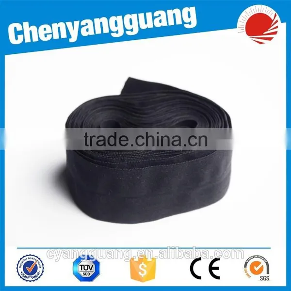 Shiny Solid Folding Over Elastic Band For Elastic Headbands Design photo-4