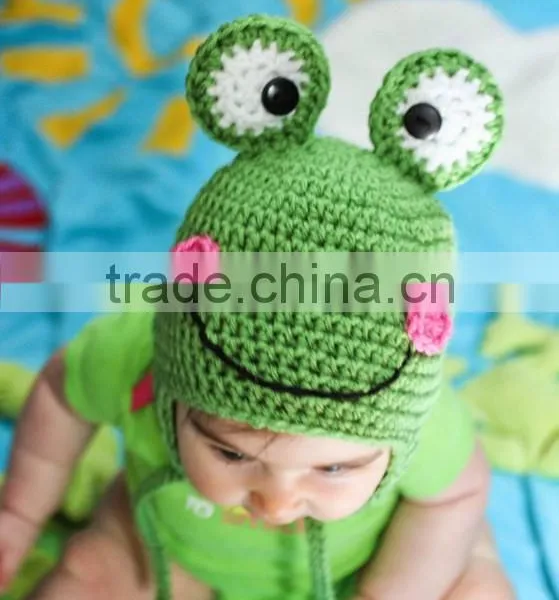 Diy Kids Crochet Frog Hat Pattern photo-2