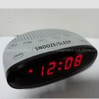 Small Christmas Gift 2017 Fashion Clock Radio BC-121/sleep Alarm Radio
