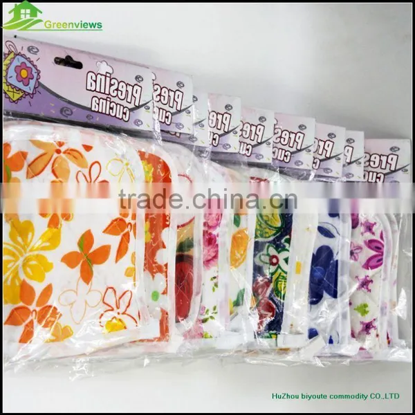 Christmas Style Color Coffee Cup Mats Pot Custom Linen Pot Holders Print Cotton photo-5