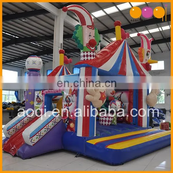 Custom Inflatable Castle Factory Toddle Inflatable Bouncer,clown Air Bouncer Inflatable Trampoline for Sale photo-3