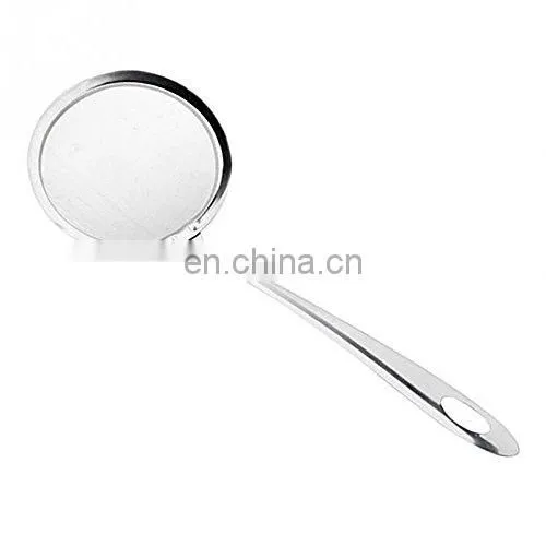 Kitchen Cooking Utensils Metal Stainless Steel Wire Oil Skimmer photo-2