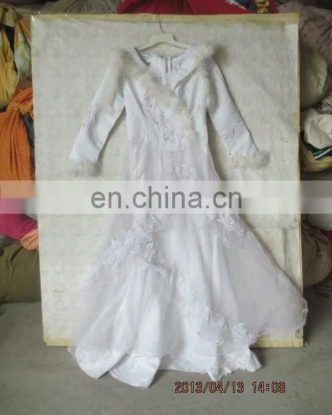 Wholesale for Used Clothes Girl's Evening Dress in Africa Market