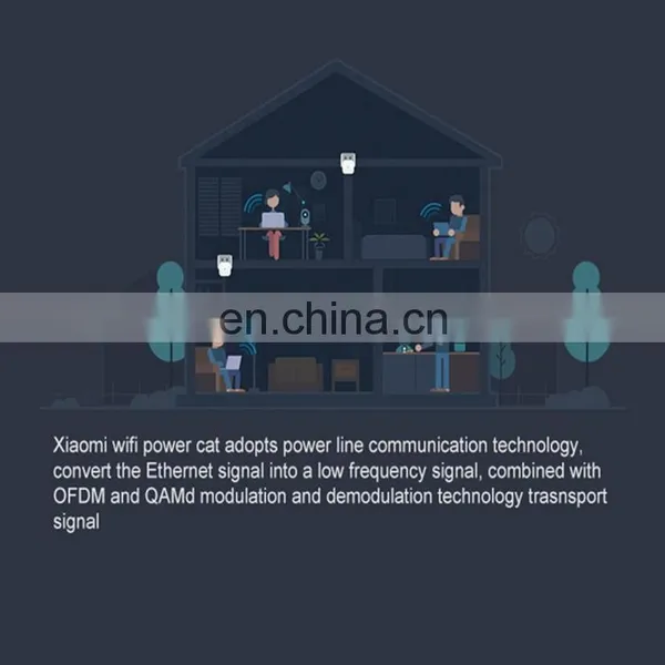 Original Xiaomi WiFi Electric Power Cat WiFi Repeater 300Mbps 2.4GHz Wireless Range Extender Router ,free Sample Free Shipping photo-4