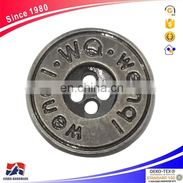 Manufacturer of Custom Metal Alloy Garment Sewing Buttons photo-4