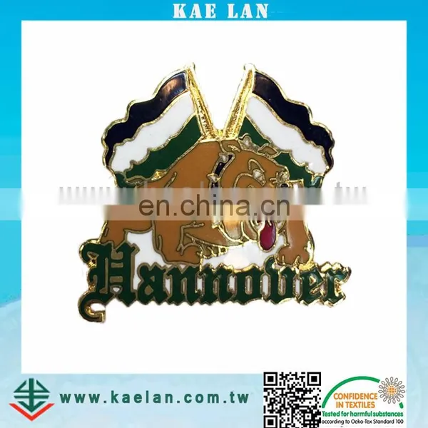 Company Logo Design Metal Custom Pin Badge for Garment photo-2
