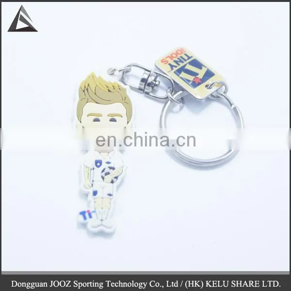 Newest Cartoon Promotional Gifts 3d Soft Key Ring Custom Pvc Keychain Wholesale photo-4