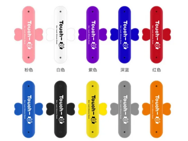 Silicone Mobile Stand Mobile Phone Silicone Card Holder photo-2
