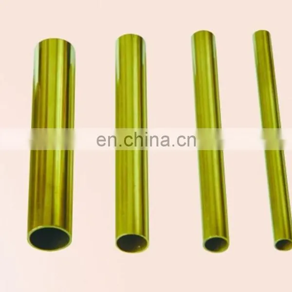 ASTM Brass Price 70/30 Brass Pipe / CuZn37 CuZn40 Brass Tube photo-4