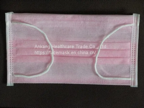 Colorful Disposable/single Use Non Woven Fabric Led Face Mask photo-2