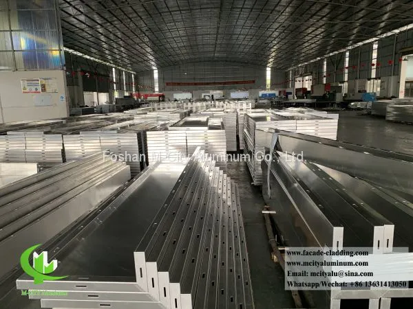 Factory Price 2.5mm Aluminum Facade Perforated Panel Metal Cladding Panel Supplier in Foshan, China photo-4