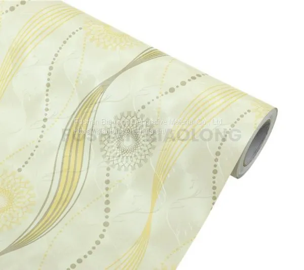 Waterproof Modern Wallpaper Design Removable PVC Self Adhesive Vinyl Film for Walls