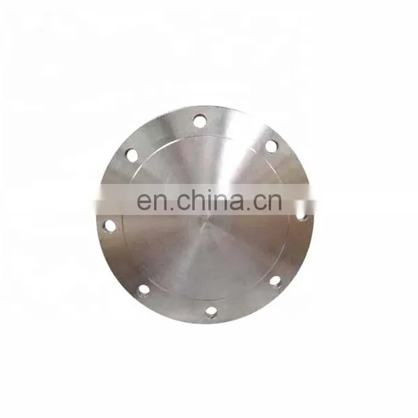 Jis Standard Jis 10k 80a 8 Inches Stainless Steel Blind Flange With Threaded Hole photo-5