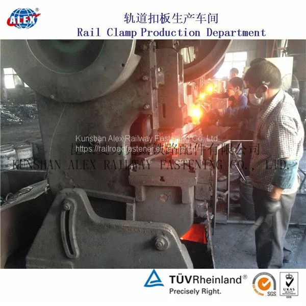 Gantrex Weldable Rail Clip (Rail Clamp)Set for Crane Rail QU100 Fastening photo-4