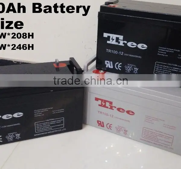Battery Factory Price 12v 200ah Deep Cycle GEL Battery With 8-15 Years Long Life 12v Battery photo-3