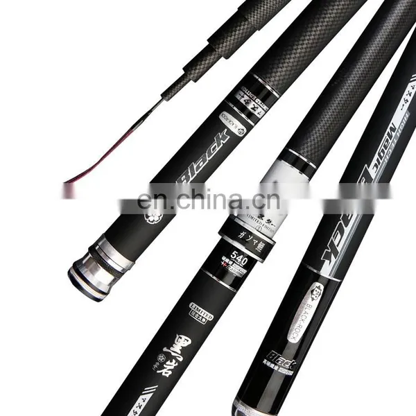 Wholesale Various Models up to 7.2m High Carbon Fiber Fishing Rod Carbon Fiber Fishing Rod Telescopic Belt Factory Price Crucian Carp Rod photo-2