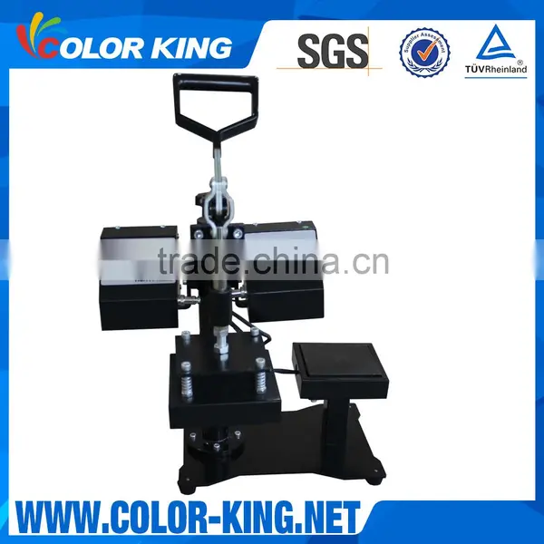 Colorking 12x12cm Digital Manual Dual Heating Plates Cheap Rosin Heat Press Machine photo-6
