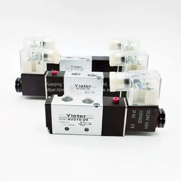 1/4 Inch 3 Way 220V Normally Closed Direct Acting Pneumatic Solenoid Valve photo-4
