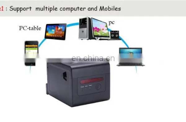 High Speed Printing Kitchen Thermal Printer Supply Download Driver Pos 80 Printer Thermal photo-5