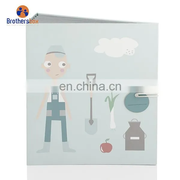 Office A4 Document Presentation Folder Handmade Cardboard File Paper Folder photo-2