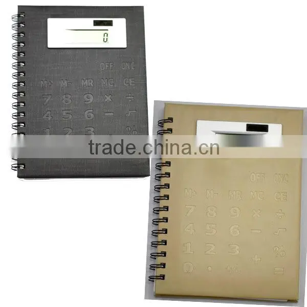 PU Spiral Notebook With Calculator photo-3
