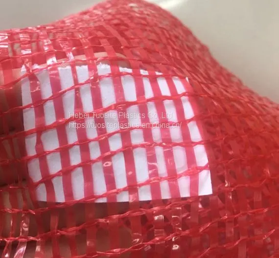 PP Plastic Tubular Mesh Bag/25kgs Mesh Net Sacks For Vegetables Packing photo-4