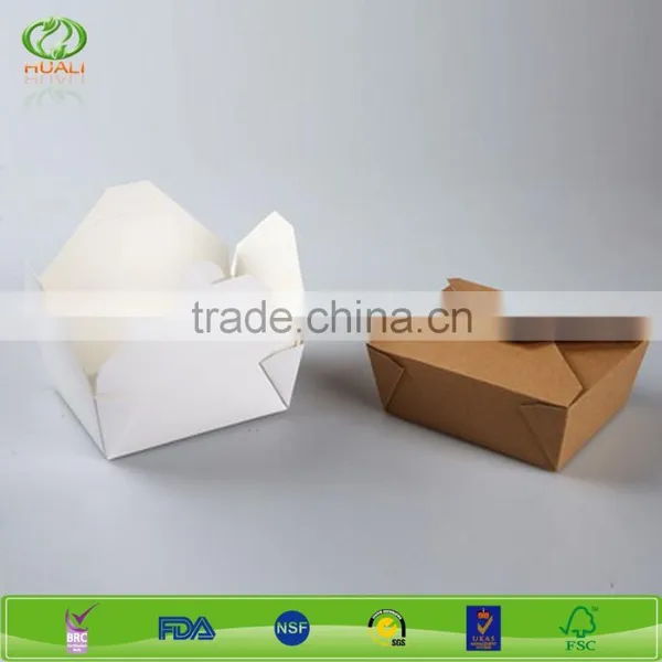 BOX1 # Disposable Paper Fast Food Packaging Box