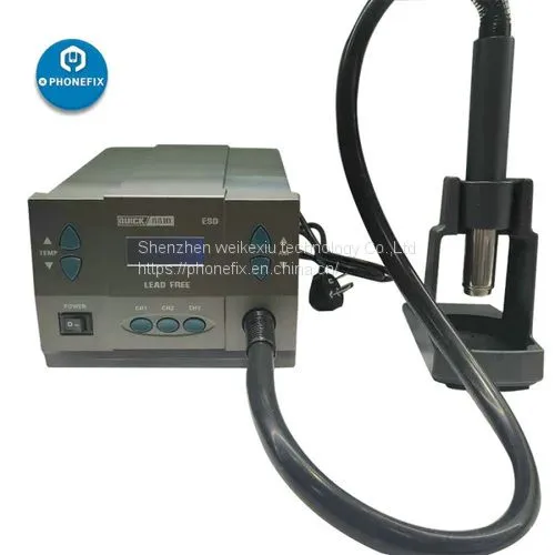 Quick 881D 2 IN 1 1300W Lead-Free Hot Air Gun Rework Station for Phone BGA Repair photo-2