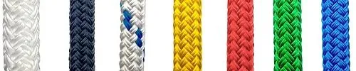 Good Strength and High Abrasion Polyester Double Braided Boat Rope Double Braided Polyester Ropes photo-2