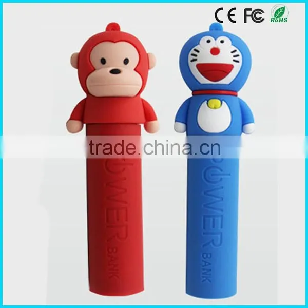 Customized PVC Rohs Power Bank 2600mAh Mobile Phone Charger photo-3