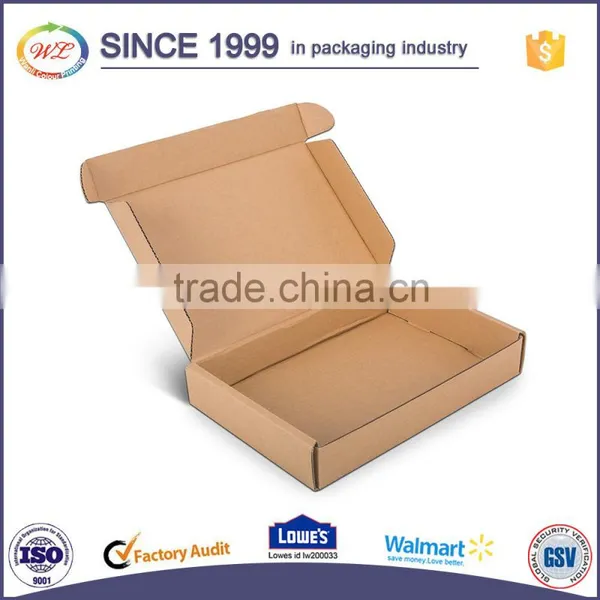 Recycled Cardboard Folding 130gsm Brown Kraft Paper Box for Shipping Quality Choice photo-4