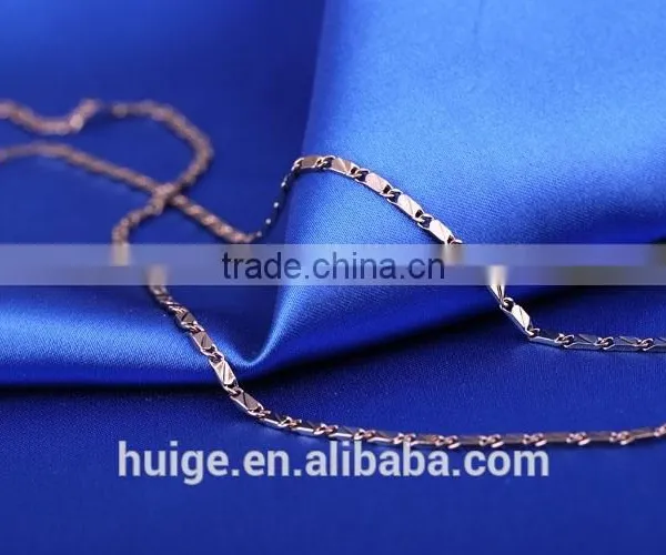 2015 Gold Jewellery Long Fashion Chain & Coffee Gold Plated Link Chain photo-4