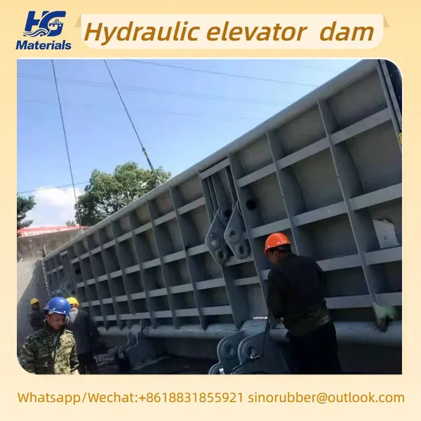 Emergency Flood Protection Hydraulic Elevator Dam With Rapid Deployment photo-1