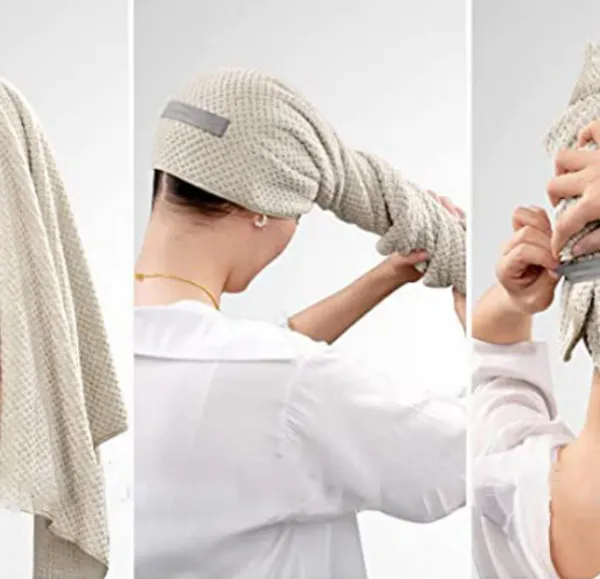 Microfiber Coral Fleece Hair Warp Towels photo-4