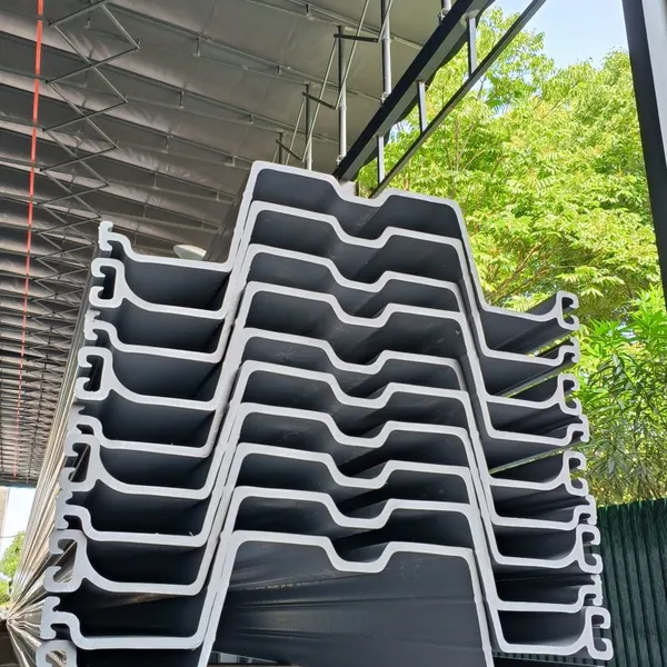Pile Sheet Seawall PVC Sheet Pile Large Production Capacity Manufacturer Since 1992 photo-6