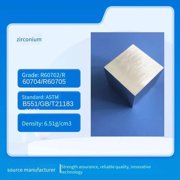 Dengwei R60702 Zirconium Material, Various Specifications in Stock, High Temperature and Corrosion Resistant, Source Factory With Strong Strength photo-3