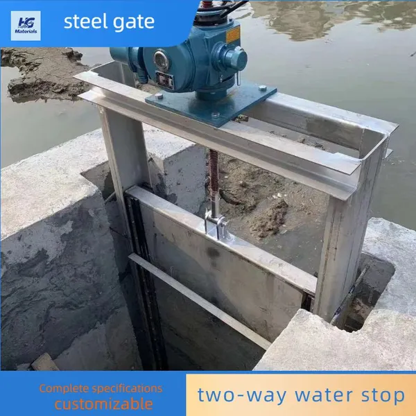 Channel Cast Iron Gate, Water Stop Gate for Large Rivers, Sewage Treatment and Water Conservancy photo-5