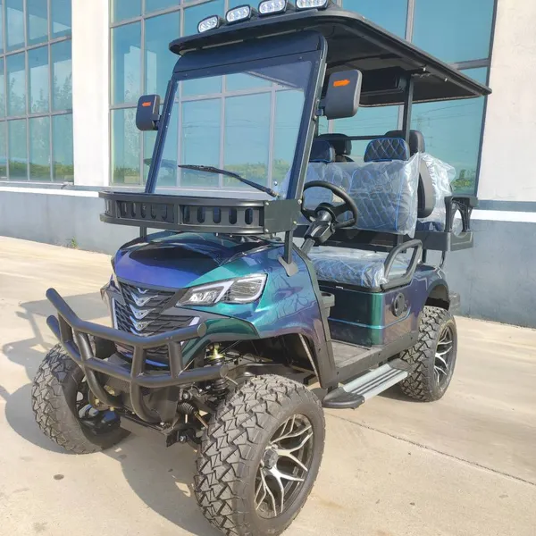 New Four-wheel Electric Golf Carts, Scenic Area Sightseeing Vehicles, Property Patrol Vehicles. Direct From the Source Factory With Quality Assurance. Sightseeing Vehicles photo-2