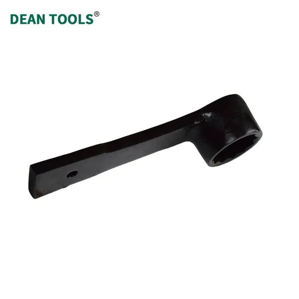 Chrome Vanadium Steel Offset Striking Ring Wrench, 6-Point,Phosphate Anti-Rust Finish