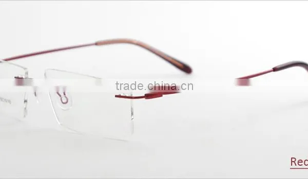 New Designer Rimless Metal Most Popular Eyeglasses Frame photo-6